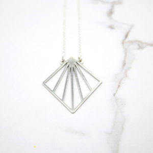 Colgante Plata Rhombus