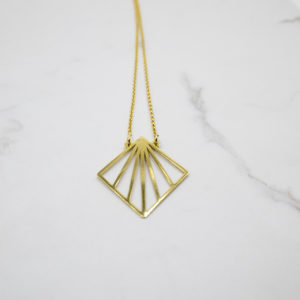 Colgante Oro Rhombus