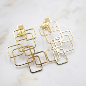 Pendientes Oro Modulares