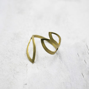 Anillo Latón Vegetal