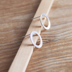 Pendientes Plata Círculo