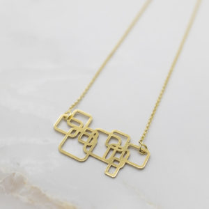 Colgante Oro Modular