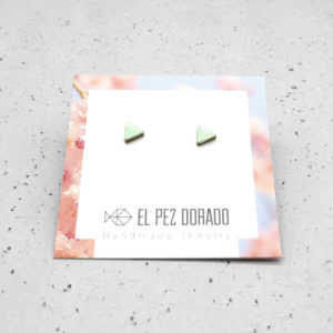 Pendientes Color Mini Triángulo