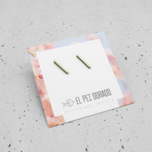 Pendientes Color Líneas