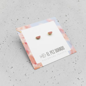 Pendientes Color Mini Media Esfera