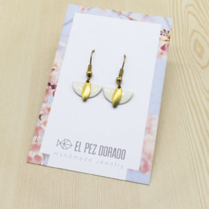 Pendientes Color Largos Semiesfera